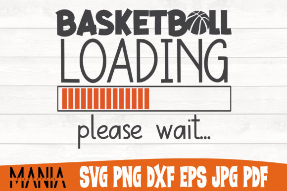 Basketball Loading Please Wait Svg File