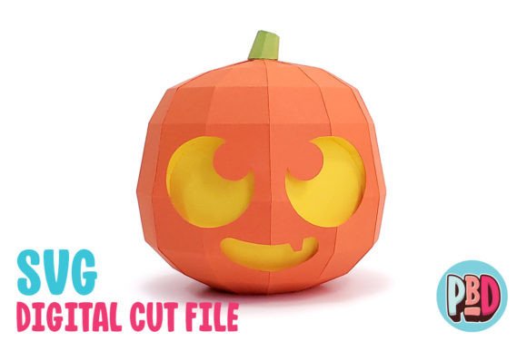 Cute Pumpkin 3D Papercraft