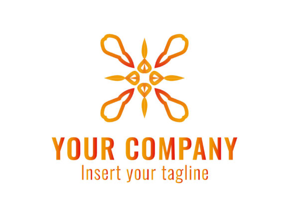 Logo Fire Orange Cross Ornament: A Versatile Design Element for Modern Businesses