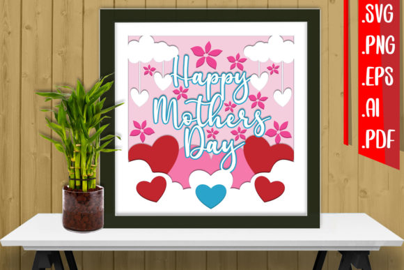 Mother’s Day Layered Papercut 7 SVG: A Creative Way to Celebrate Mom