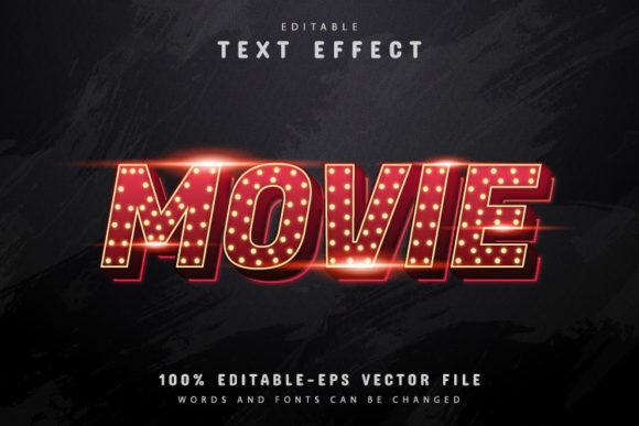 Movie Text, 3D Style Text Effect